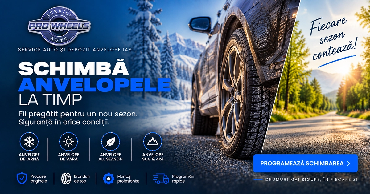 schimba anvelopele
